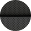 Tapizado de cuero Nappa negro con inserción perforada Axis II<br>Disponible con el Chrysler 300 Touring L Comfort Group