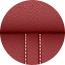 Se muestra el tapizado en cuero Nappa Radar Red con logotipo bordado<br>disponible en el 300S V6 y 300S V8